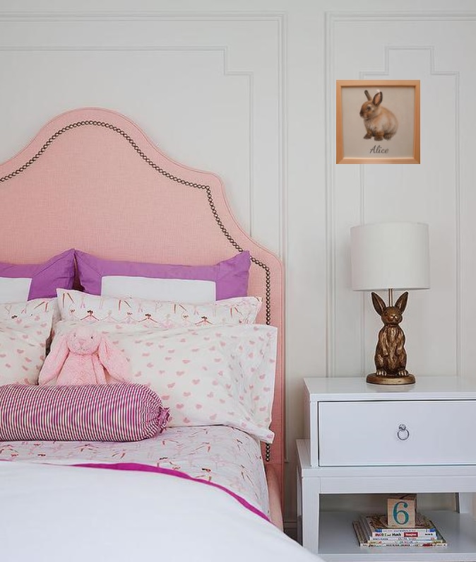 chambre lapin fille