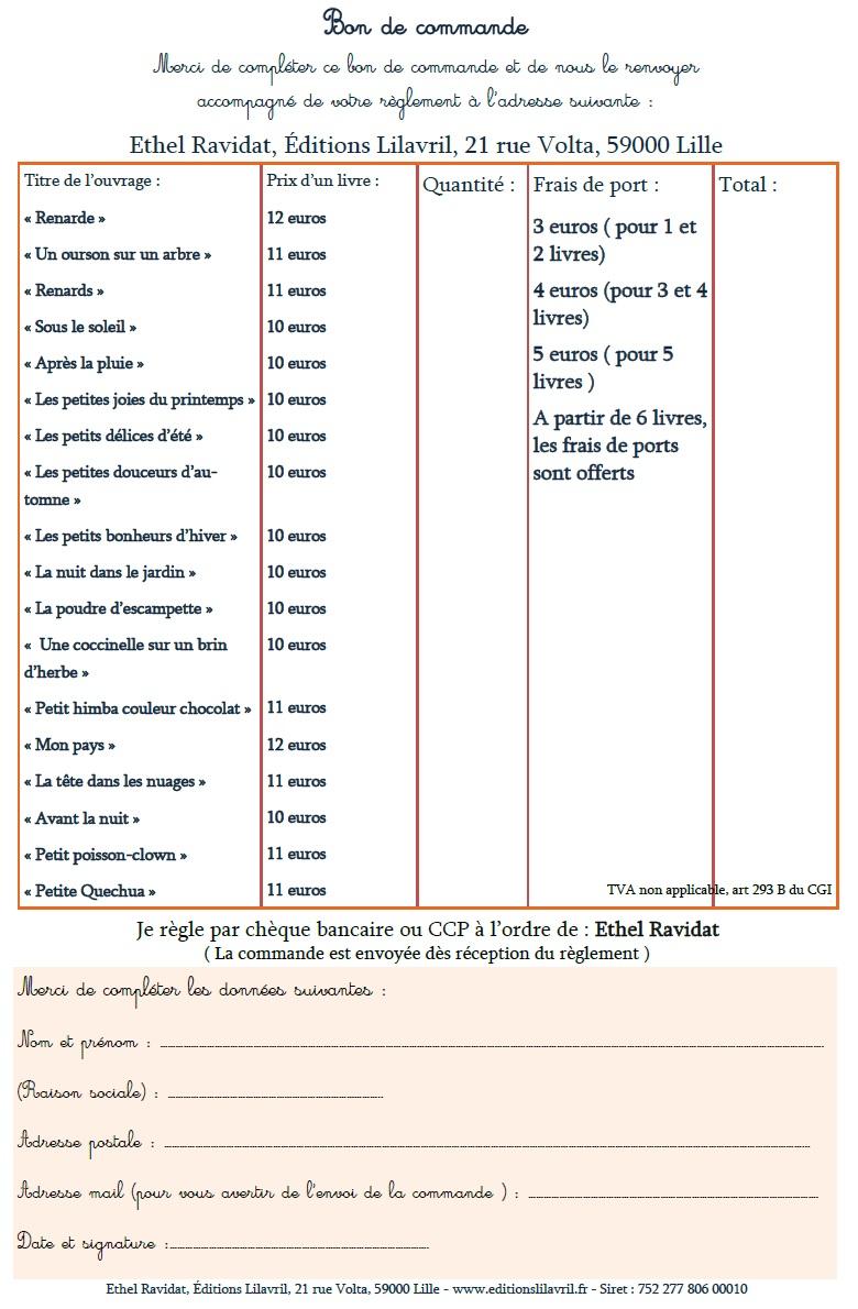 Bon de commande general 16